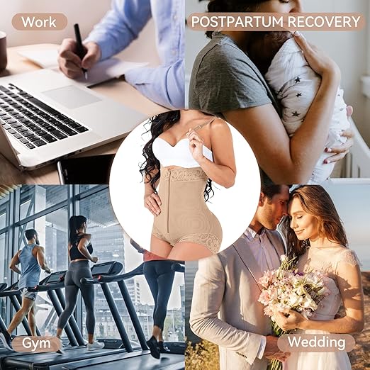 Faja 2 en 1 MOLDEADORA Y LEVANTA COLA con zipper ®︎