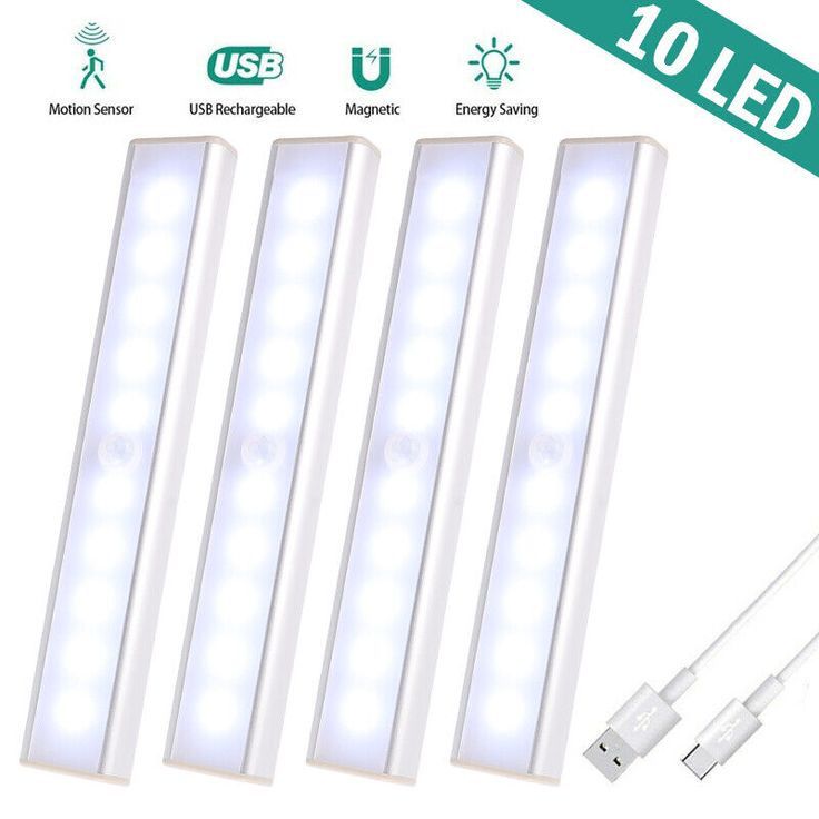 LUZ LED CON SENSOR DE MOVIMIENTO