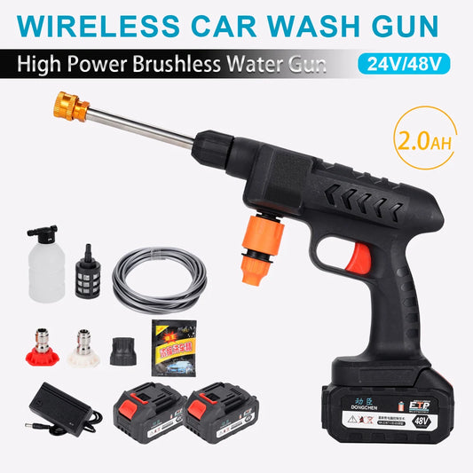 Pistola de Agua a Presión Inalámbrica